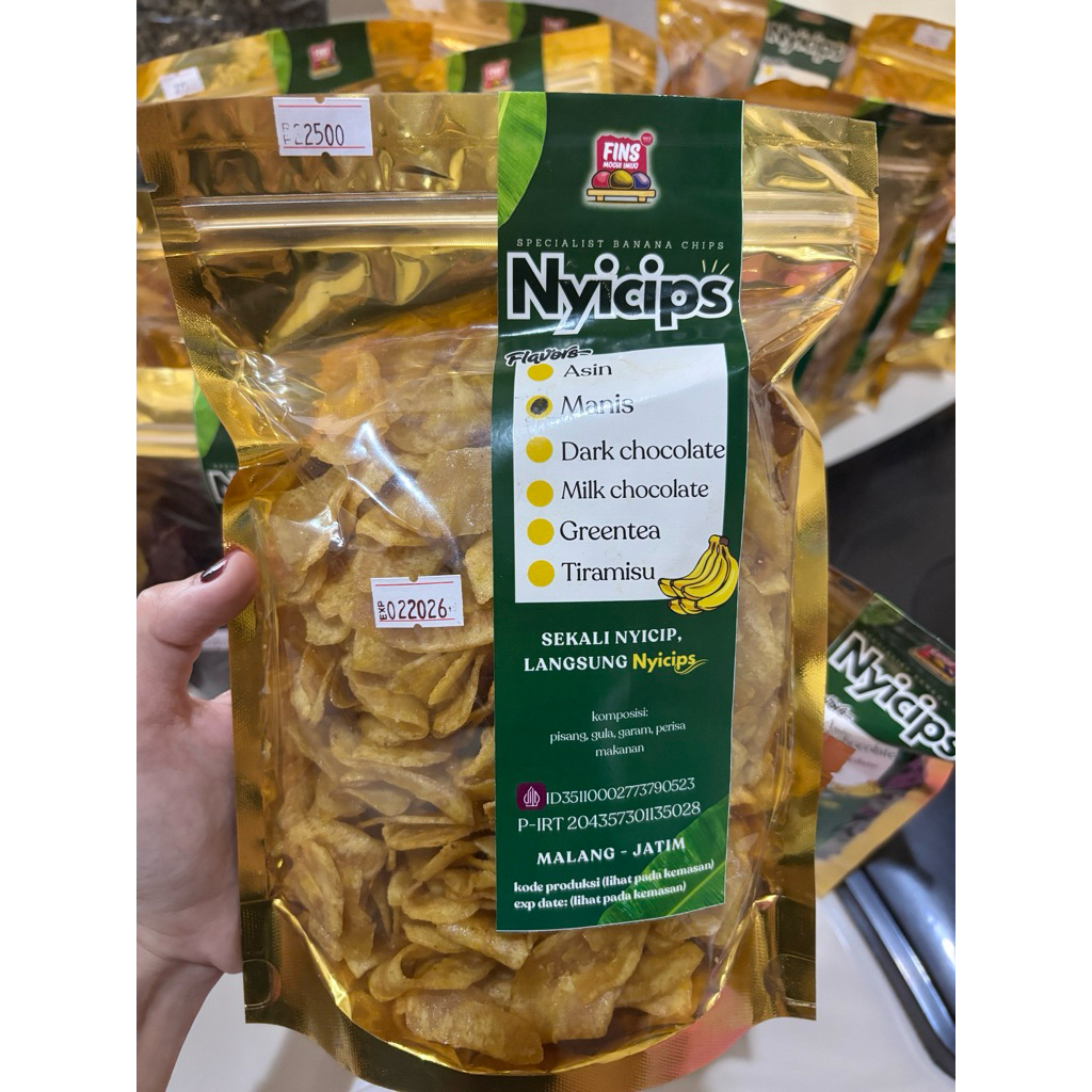 

NYICIPS Keripik Pisang Manis