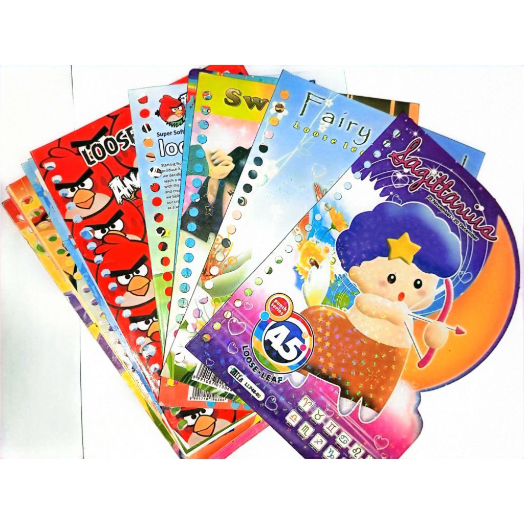 

GRATIS! (Min. 5 Lembar) Kertas / Pembatas Binder A5 20 Hole - Defect Berat, WAJIB BACA DESKRIPSI!