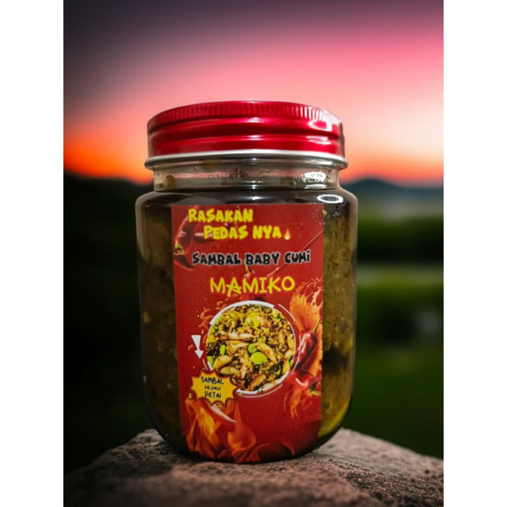 

SAMBAL CUMI HIJAU PETE