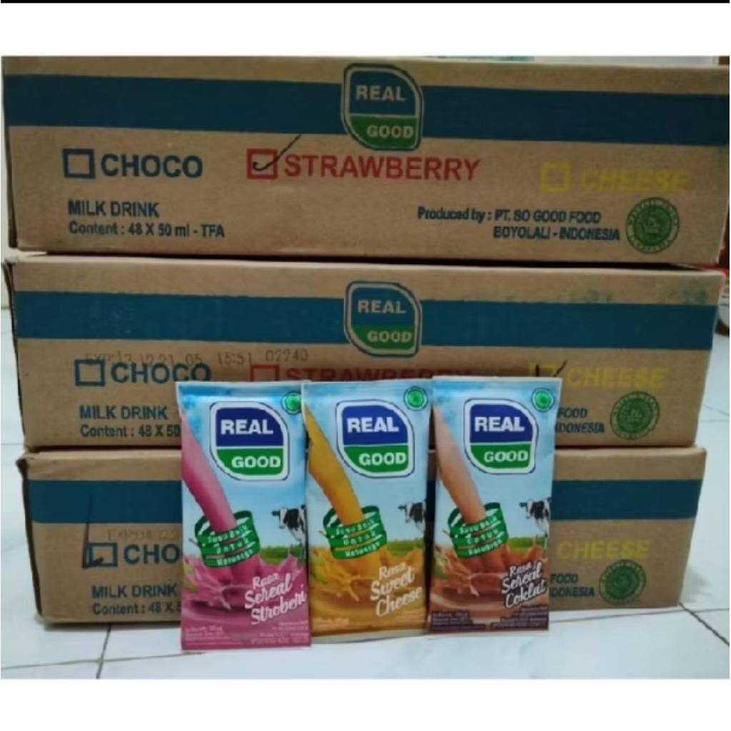 

1 DUS REAL GOOD BANTAL ISI 60 PCS