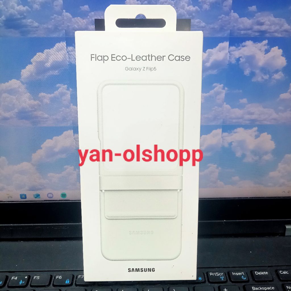 Samsung Galaxy Z Flip5 Flap ECO Leather Case Galaxy Z Flip5 Original