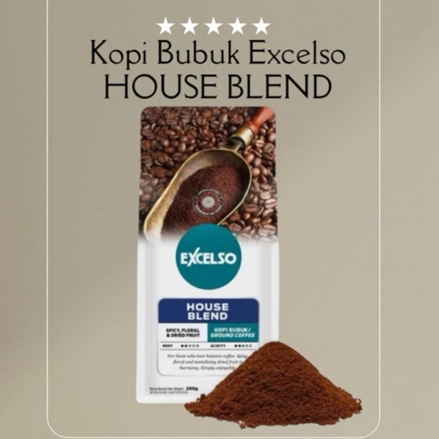 

Excelso Kopi Bubuk House Blend 200g