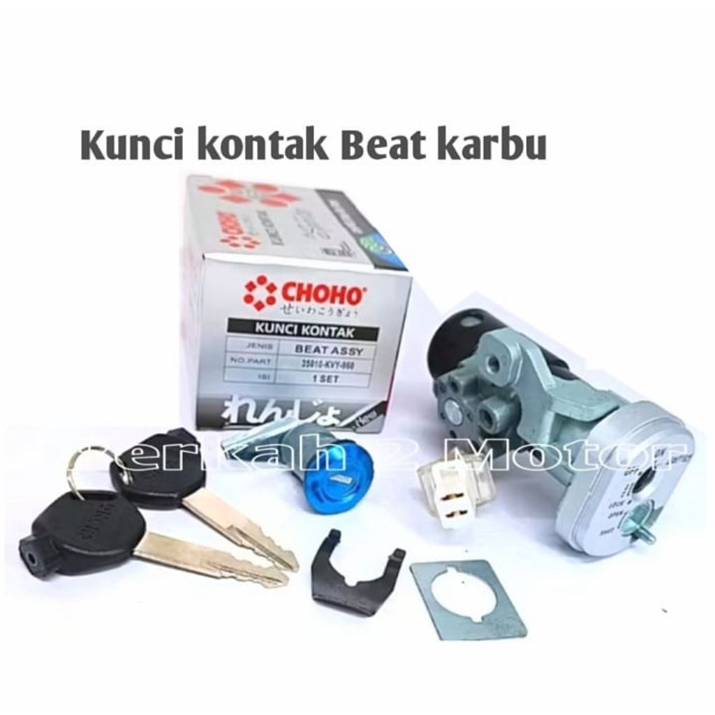 Kunci kontak Beat karbu merk Choho