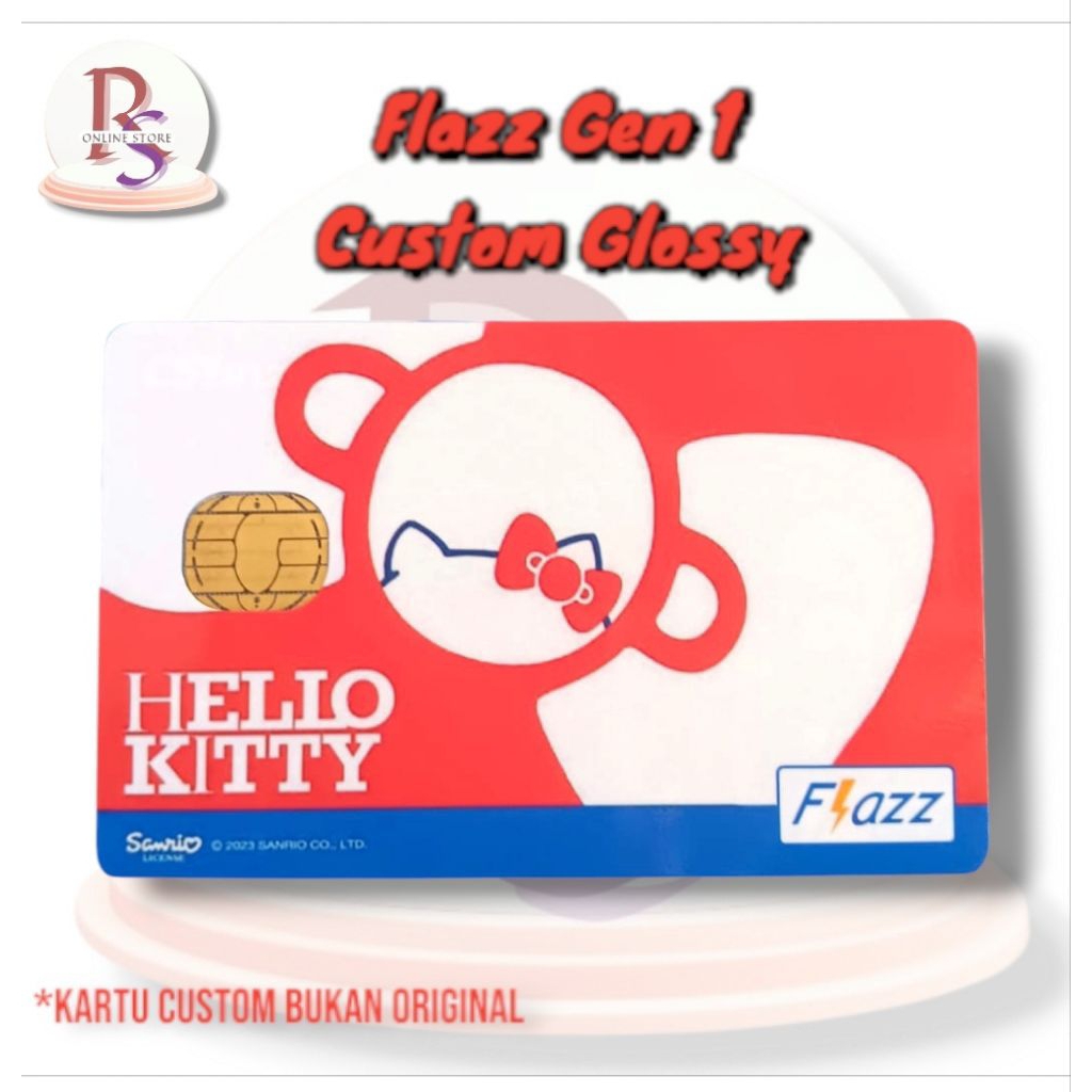 KARTU FLAZZ BCA GEN 1 - HELLO KITTY [PITA]