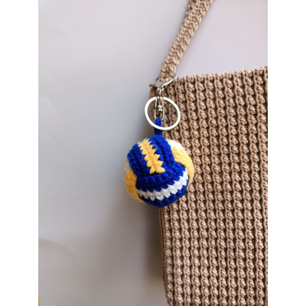 Volleyball keychain | Volleyball bagcharm