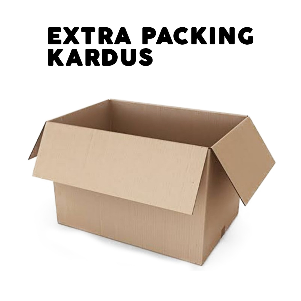 

Packingan Kardus Tebal / Extra packing kardus