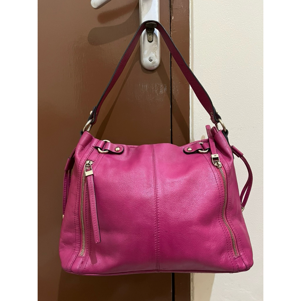Tas Preloved Kulit Asli Hobo Bag Yearcon