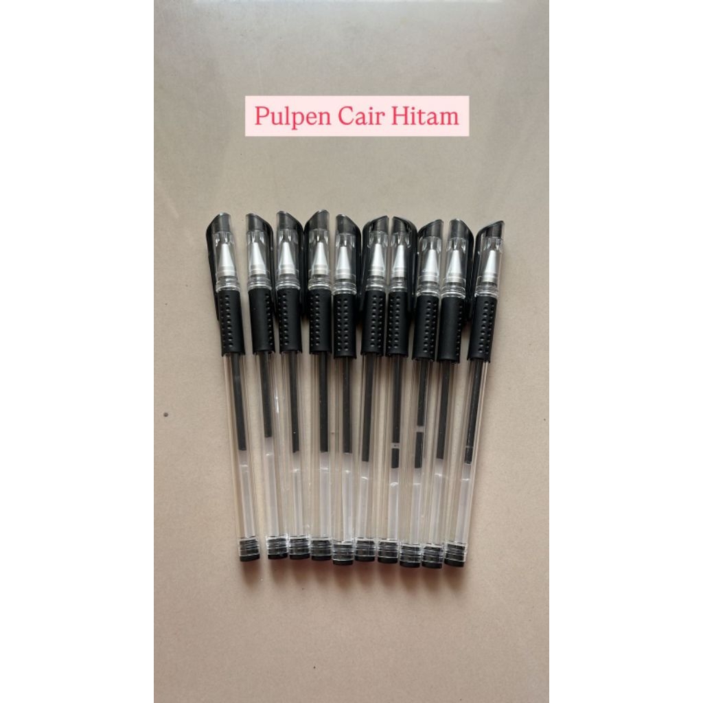 

Pulpen Gel Mini 0.5 MM Tinta Warna Hitam