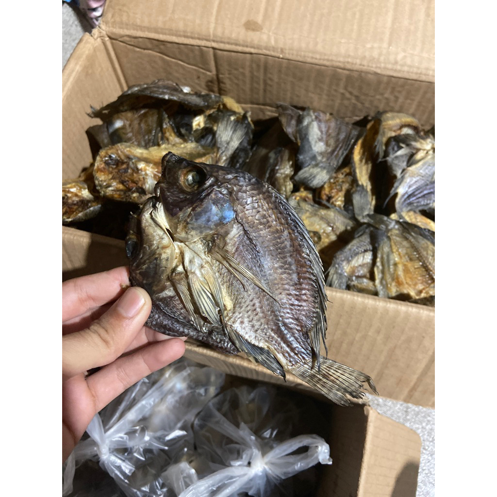 

Ikan asin mujair Sulawesi