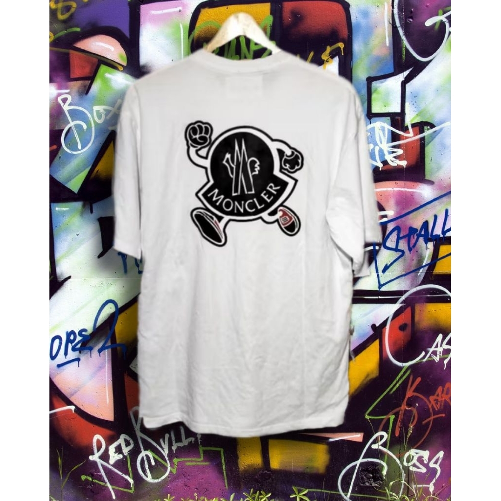 moncler kaos brand second/bekas/branded