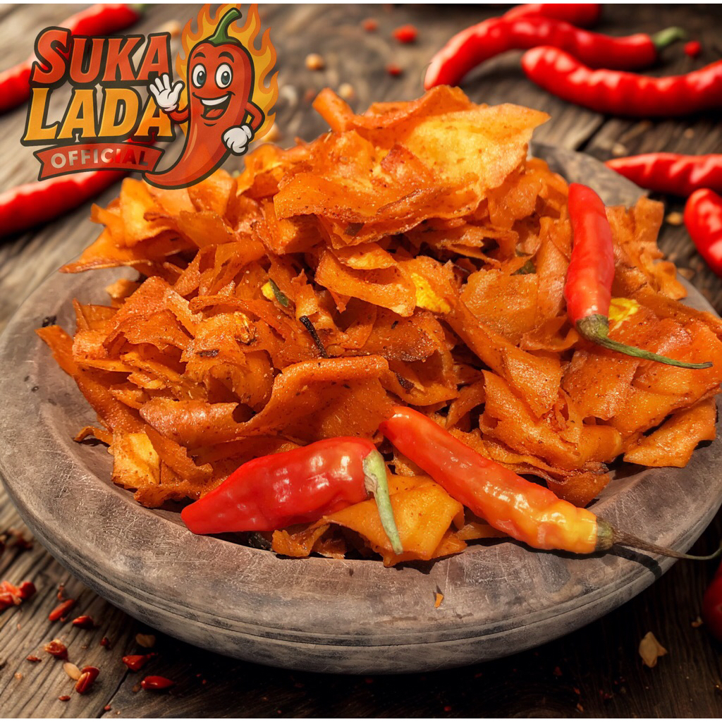 

Keripik Setan / Kripset / Cemilan Keripik Singkong Pedas Best Seller Harga Murah Rasa Lezat Pedas Asin Gurih Garing Renyah & Tidak Keras