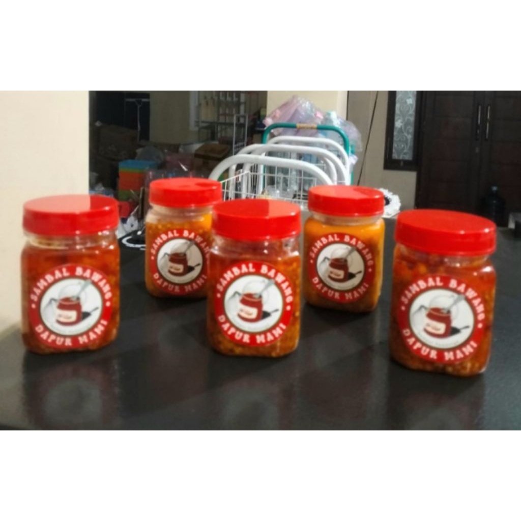 

Sambal Bawang,Sambal Bajak Dapur Mami180gr Joss, Pedas,mantul,Halal,enak,echo,mercon