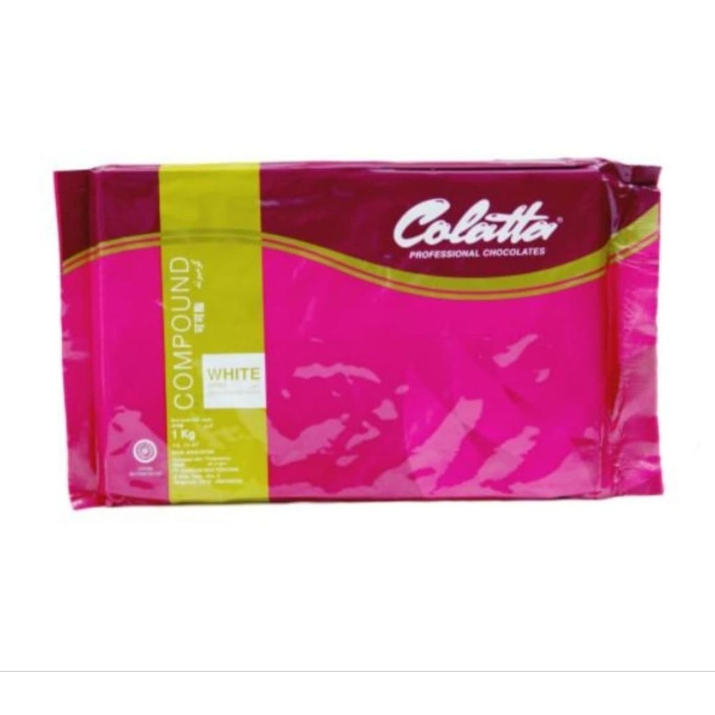

colatta white 1kg / cokelat batang putih / colatta white compound