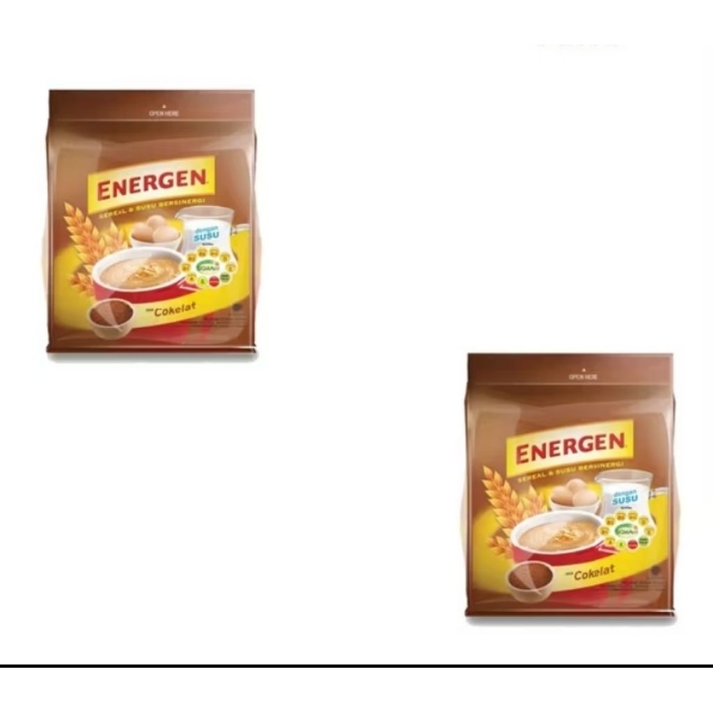 

energen isi 10 pcs dengan tampilan rasa coklat@