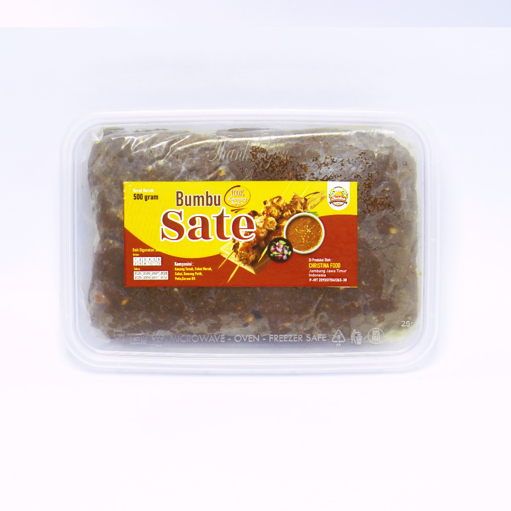 

Bumbu Sate 500g / Bumbu Sate Kacang