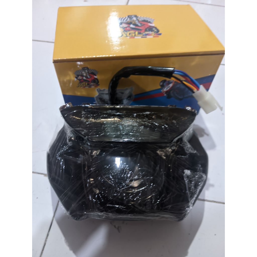Stoplamp lampu stop Belakang mio sporty LED smoke hitam stoplamp mio smile mio sporty (SMOKE HITAM)