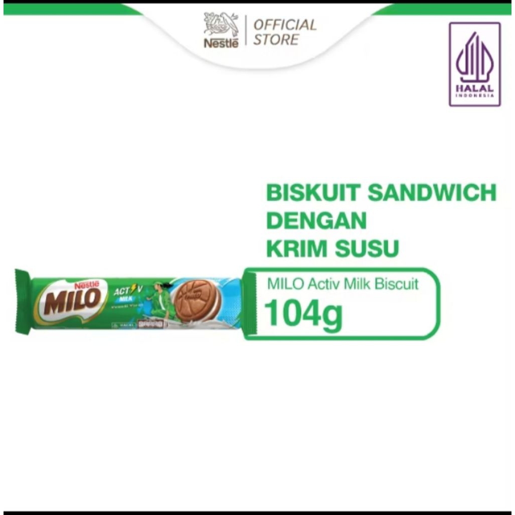 

Milo bisquit milk 104 gram