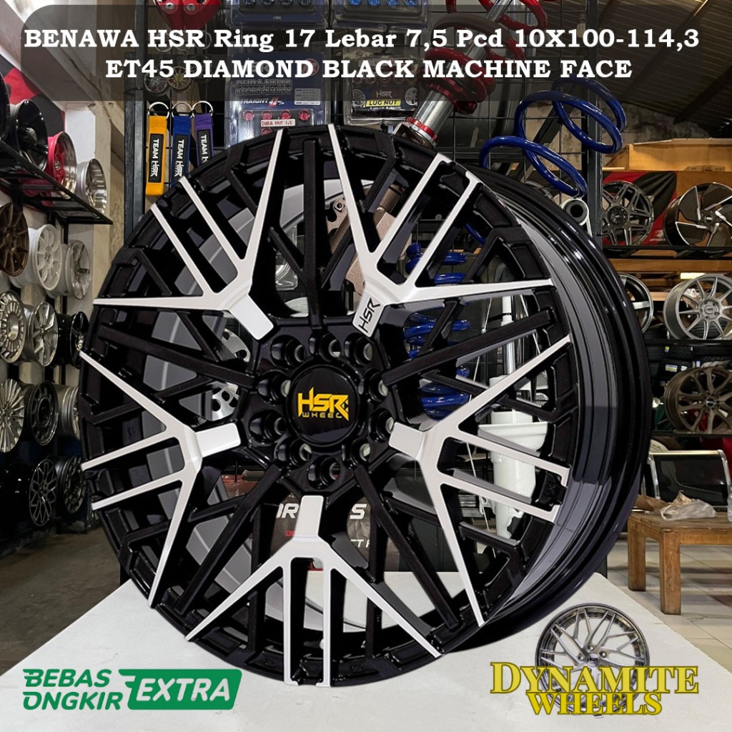 velg racing innova ring 17 lebar 7,5 hsr untuk terios xpander sienta ertiga grand max avanza xenia