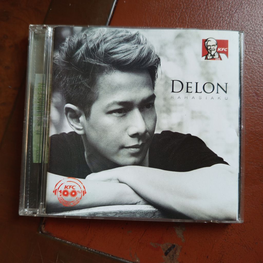 CD Musik DELON Rahasiaku