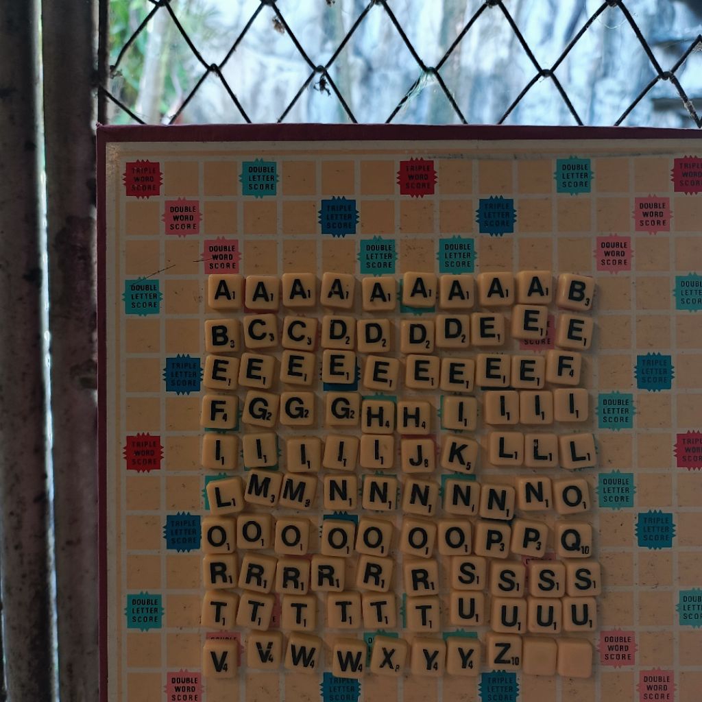 Magnetic Scrabble Game