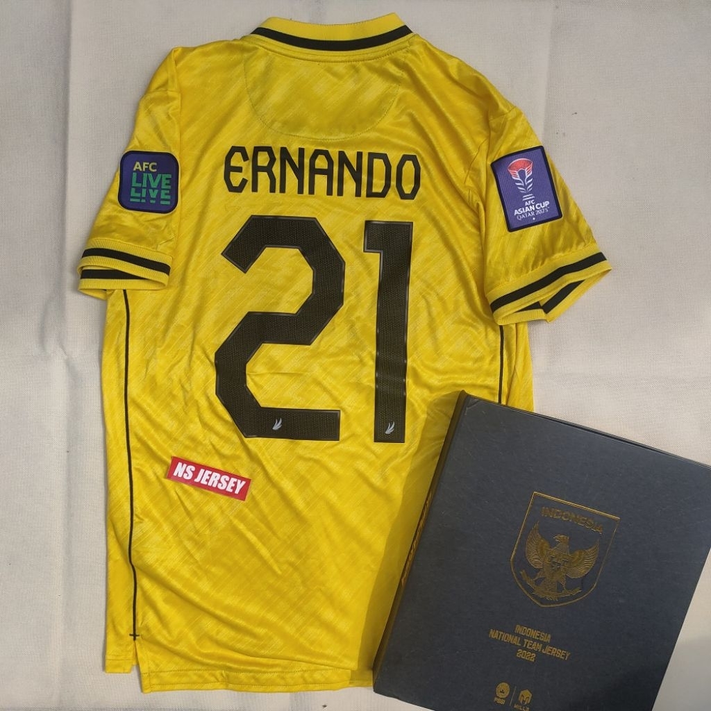 JERSEY KIPER INDONESIA 2022 ORIGINAL PLAYER ISSUE