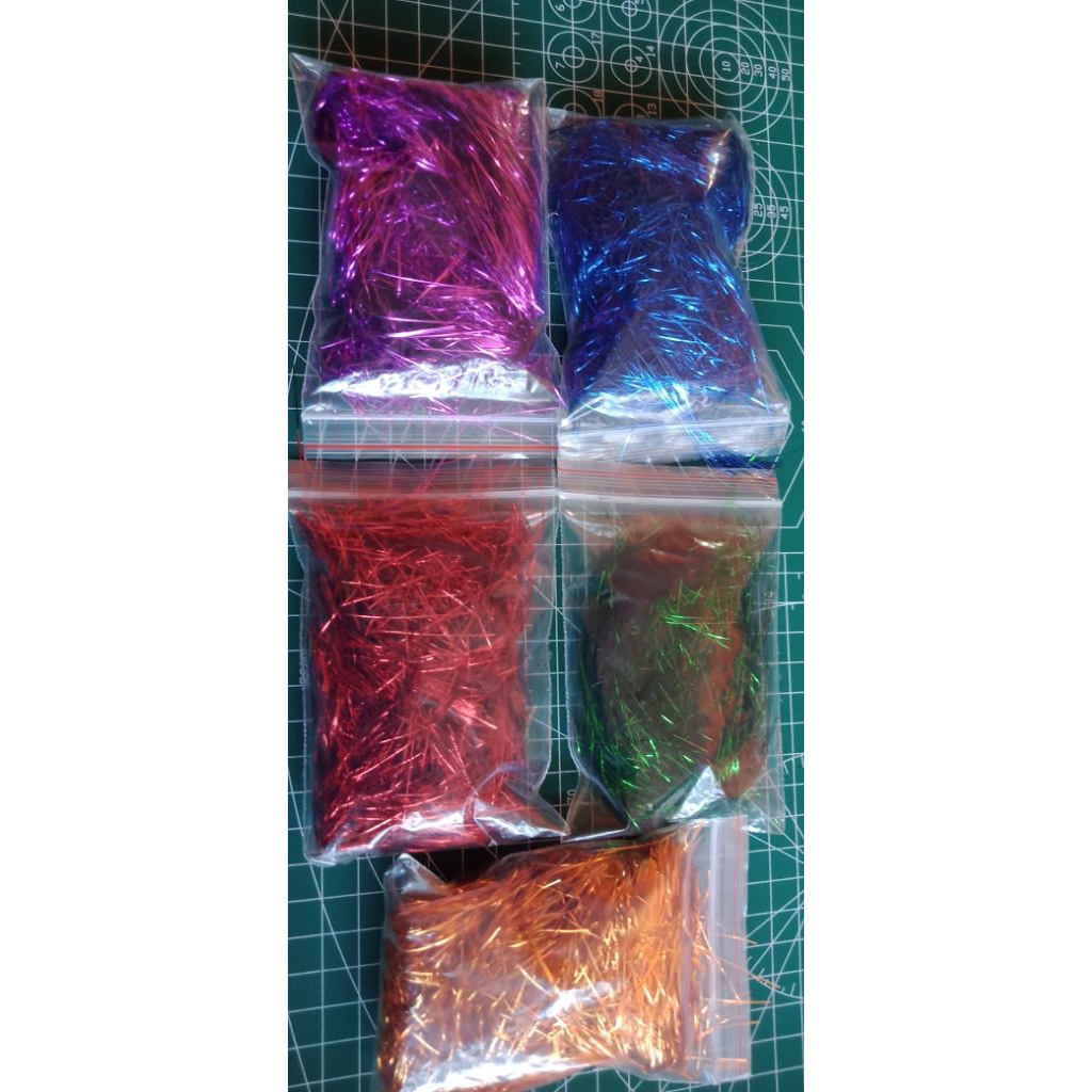 serat metalik campuran carbon forget.