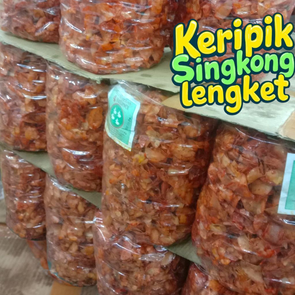 

keripik singkong pedas lengket manis grosir murah enak