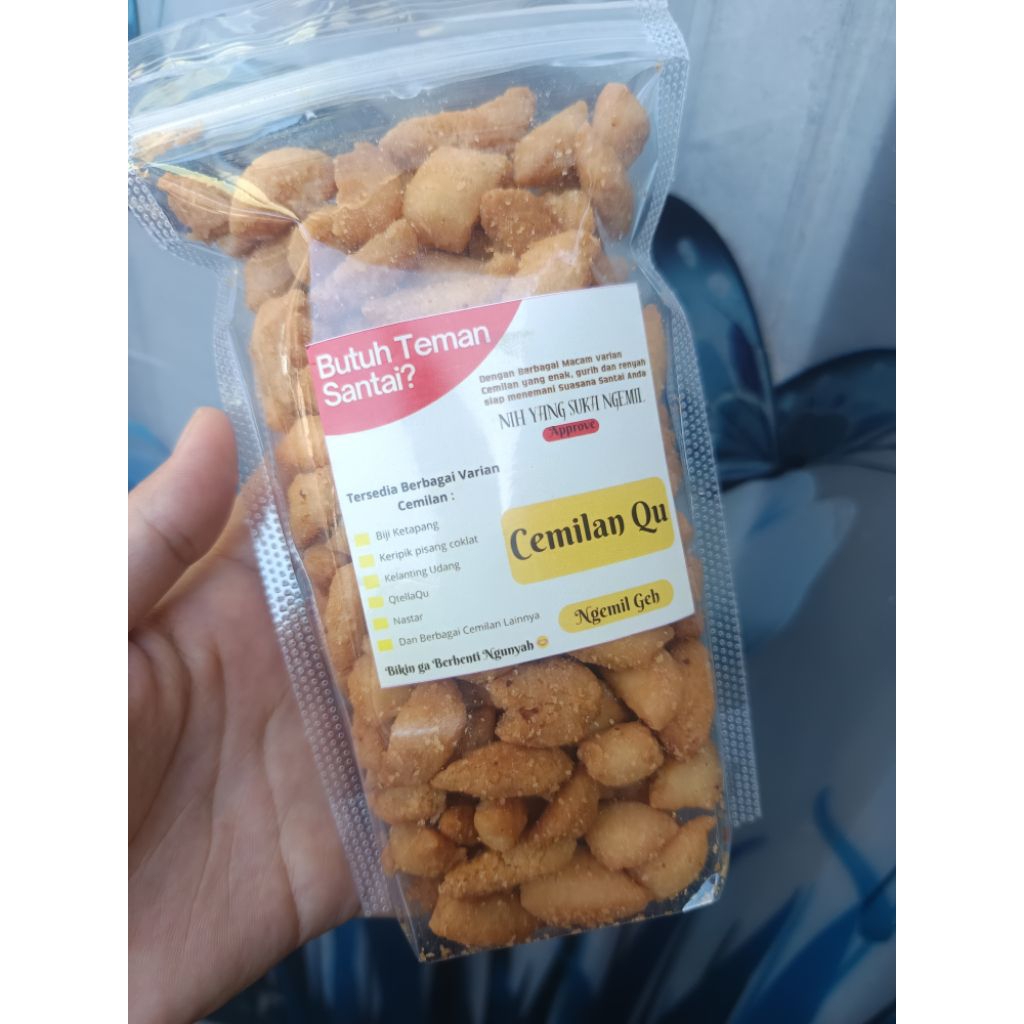 

Biji Ketapang Manis Empuk Cemilan Enak & Super Kriuk