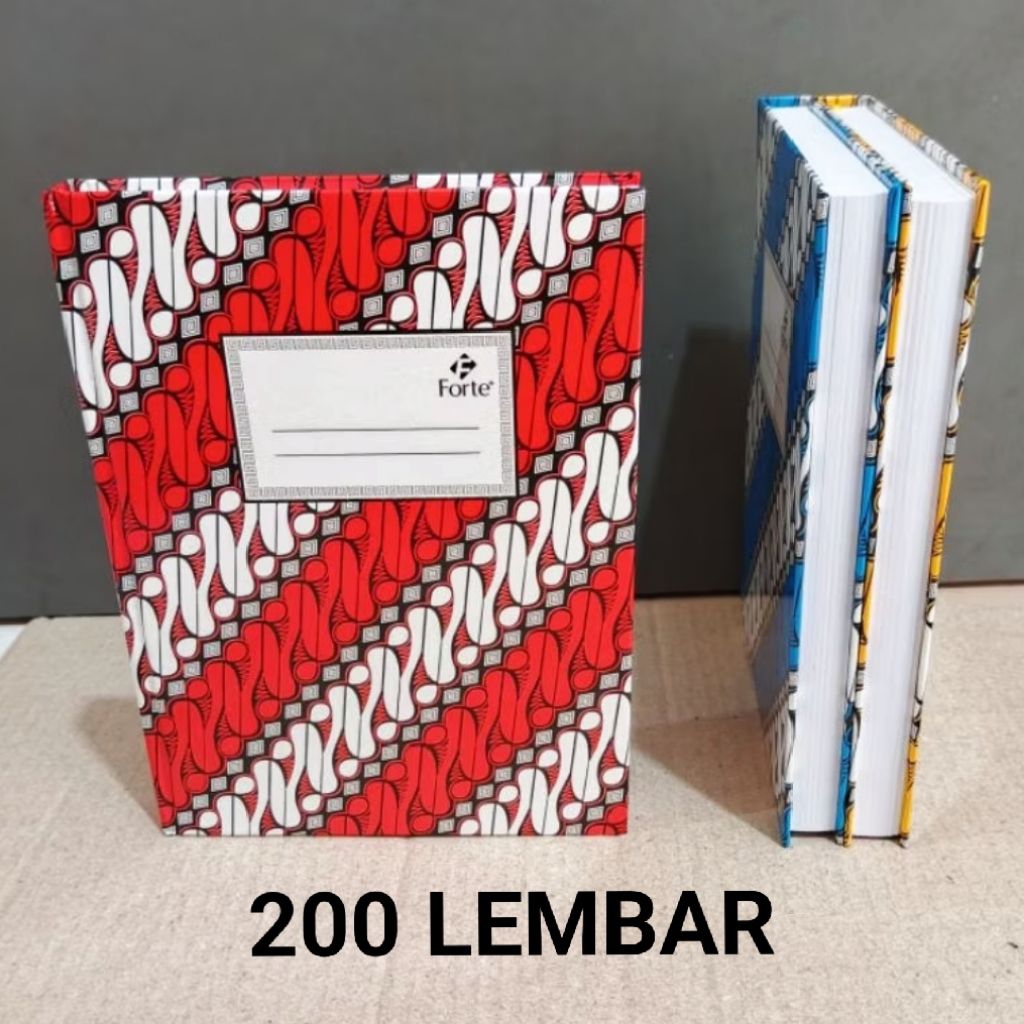 

1 Pcs Buku Tulis Kwarto 200 Lembar Forte COVER TEBAL
