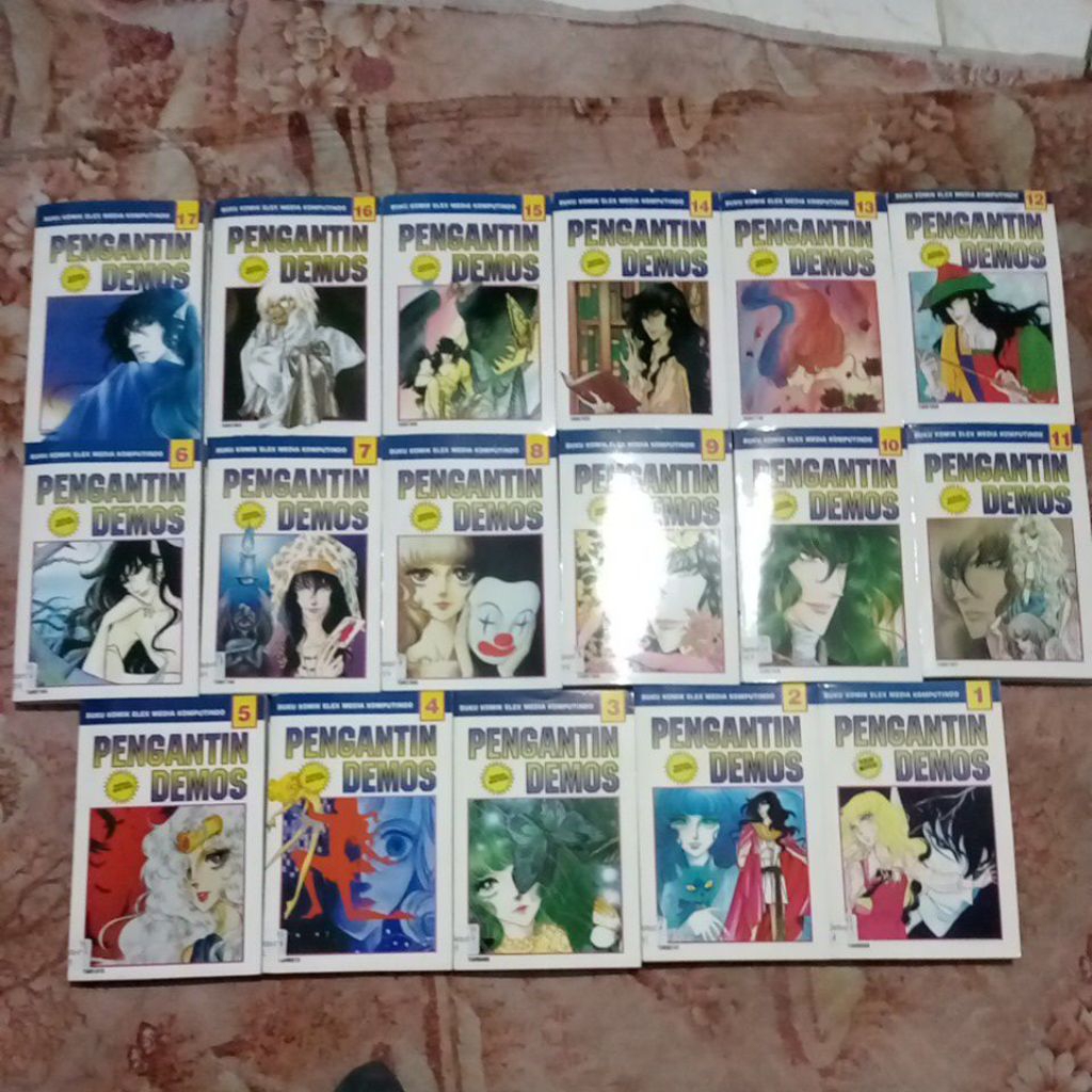 pengantin demos komik 17 buku full cover