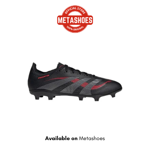 Sepatu Soccer Predator League FG Men's Soccer Shoes - Black