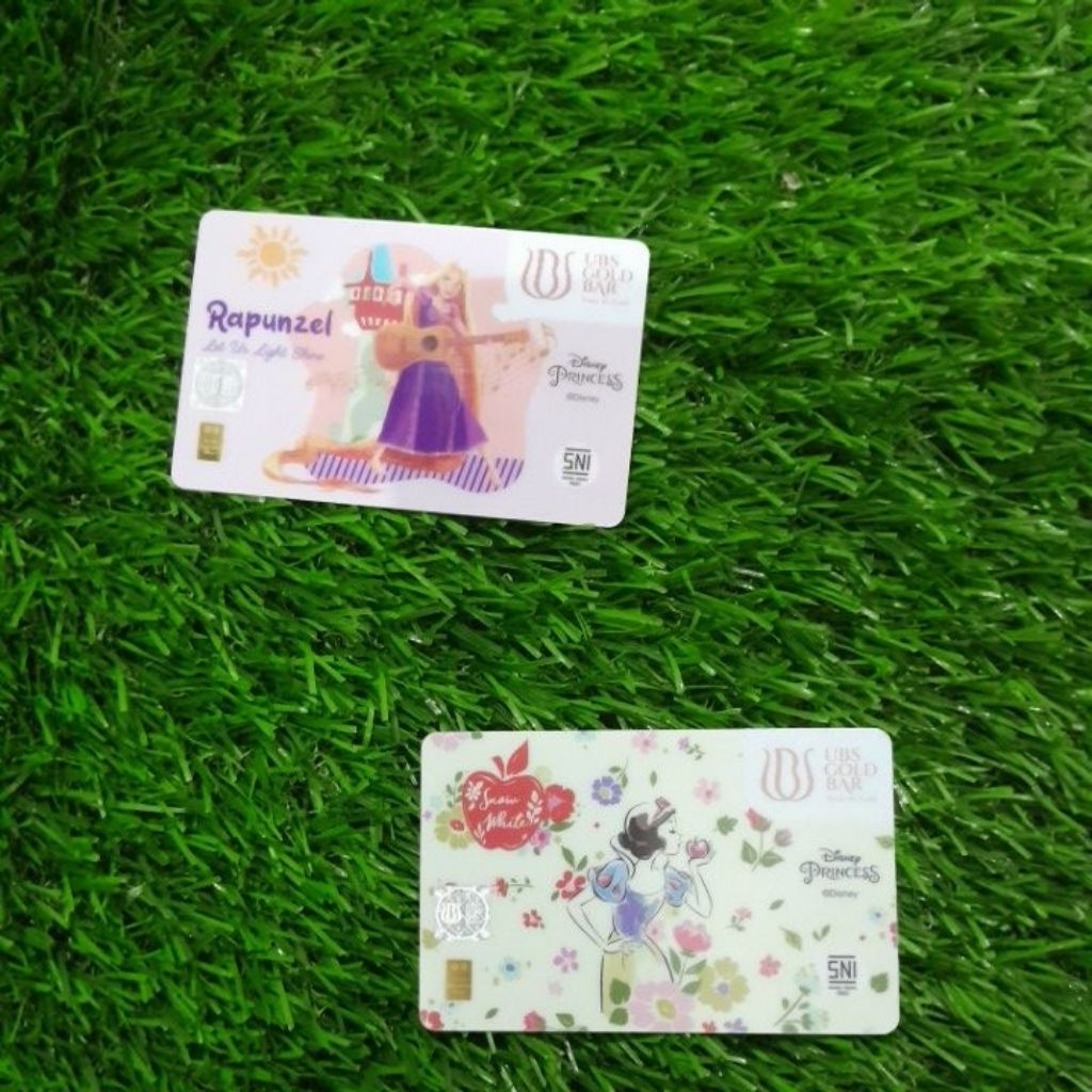 UBS Gold 0.1 gram Princess disney