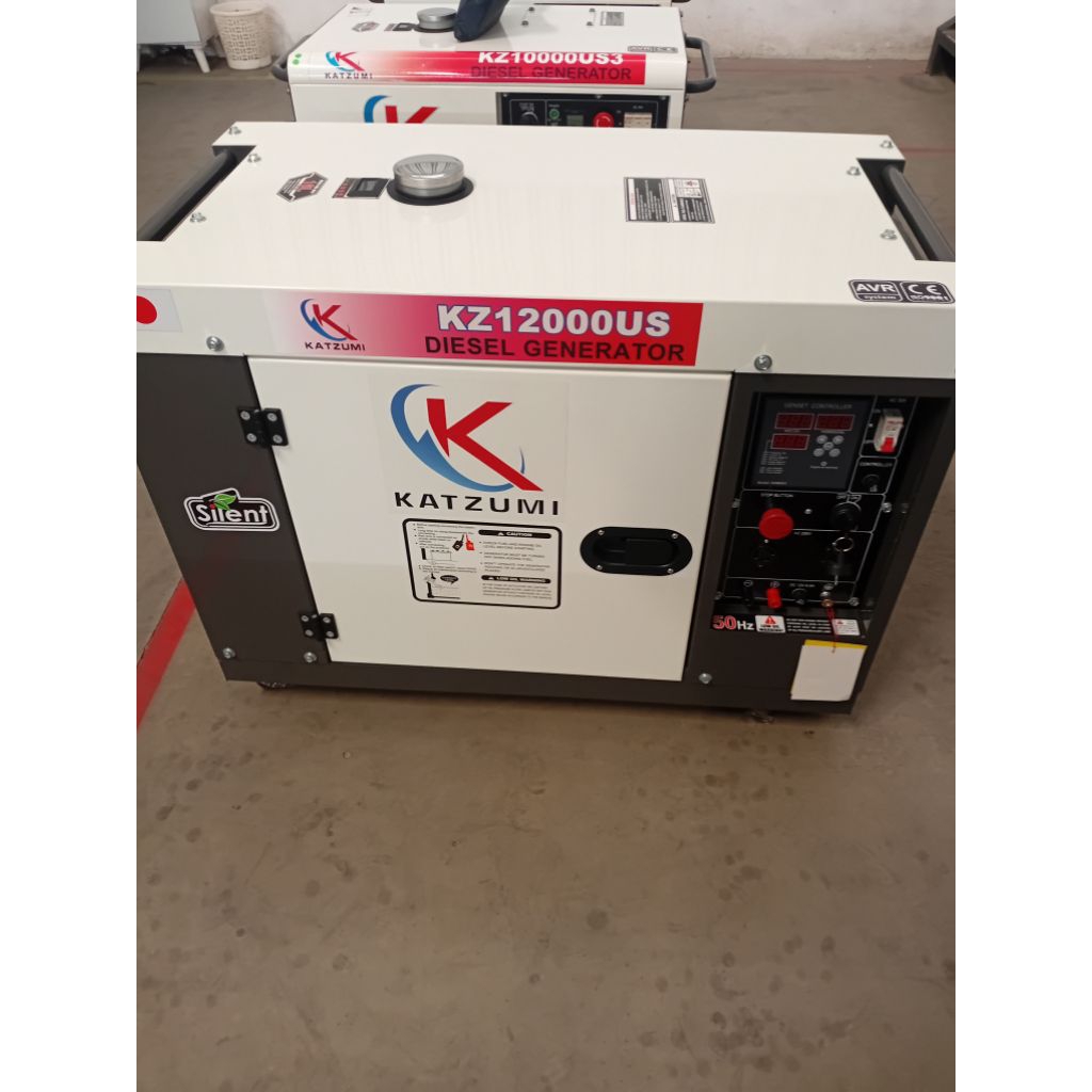 Genset Generator Set KATZUMI KZ-12000-US Ultra Silent 1 Phase