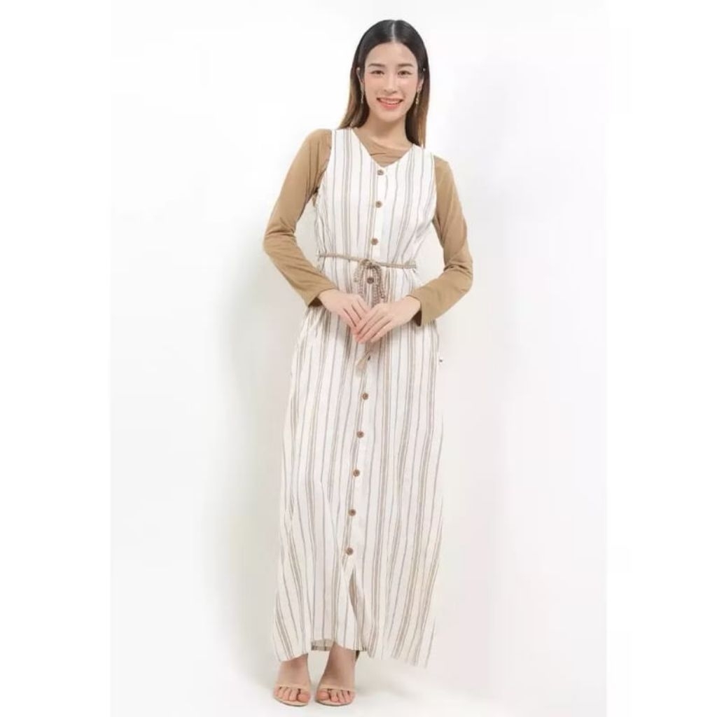 Expand Edrea Beige Dress