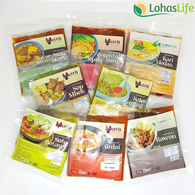 

Bumbu Vegan Aneka Sop Mbek ; Kari Medan ; Soto Kuning ; Soto Betawi