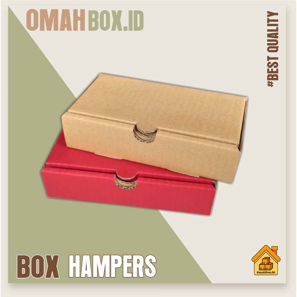 

Box Hampers 16x8x4 cm B FLUTE tebal | kardus box polos | kardus diecut | box diecut | box hampers | box gift | kardus dus box | Box Souvenir | box skincare