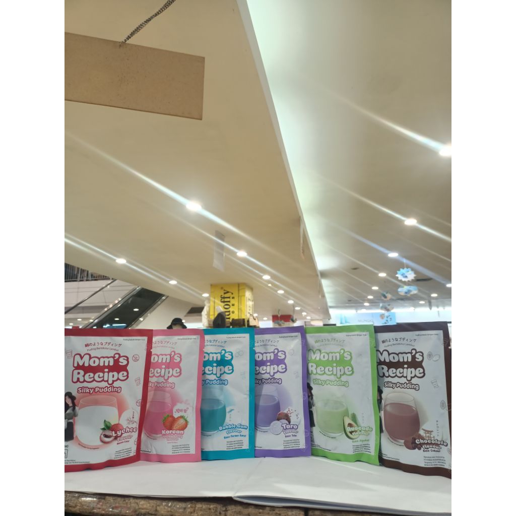 

moms recipe silky puding 110gr bandid free cetakan