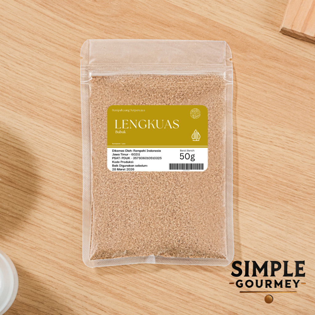 

Rempahi Lengkuas Bubuk 50gr