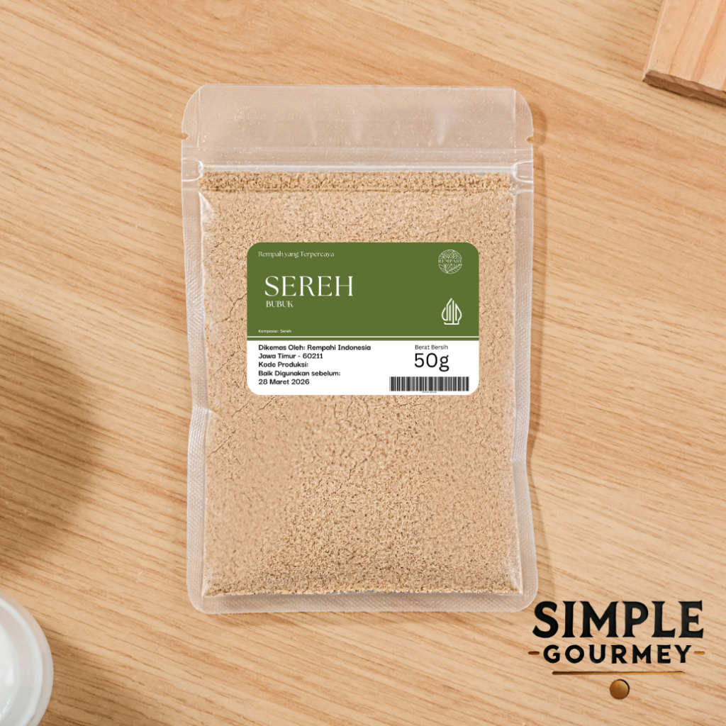 

Rempahi Sereh Bubuk 50gr