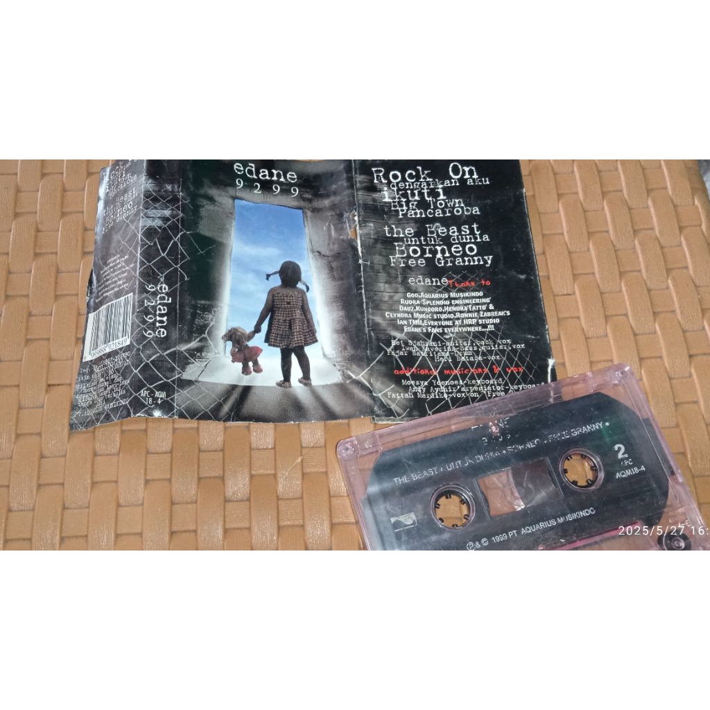 Kaset Original EDANE/9299 import singapore*baca deskripsi<<
