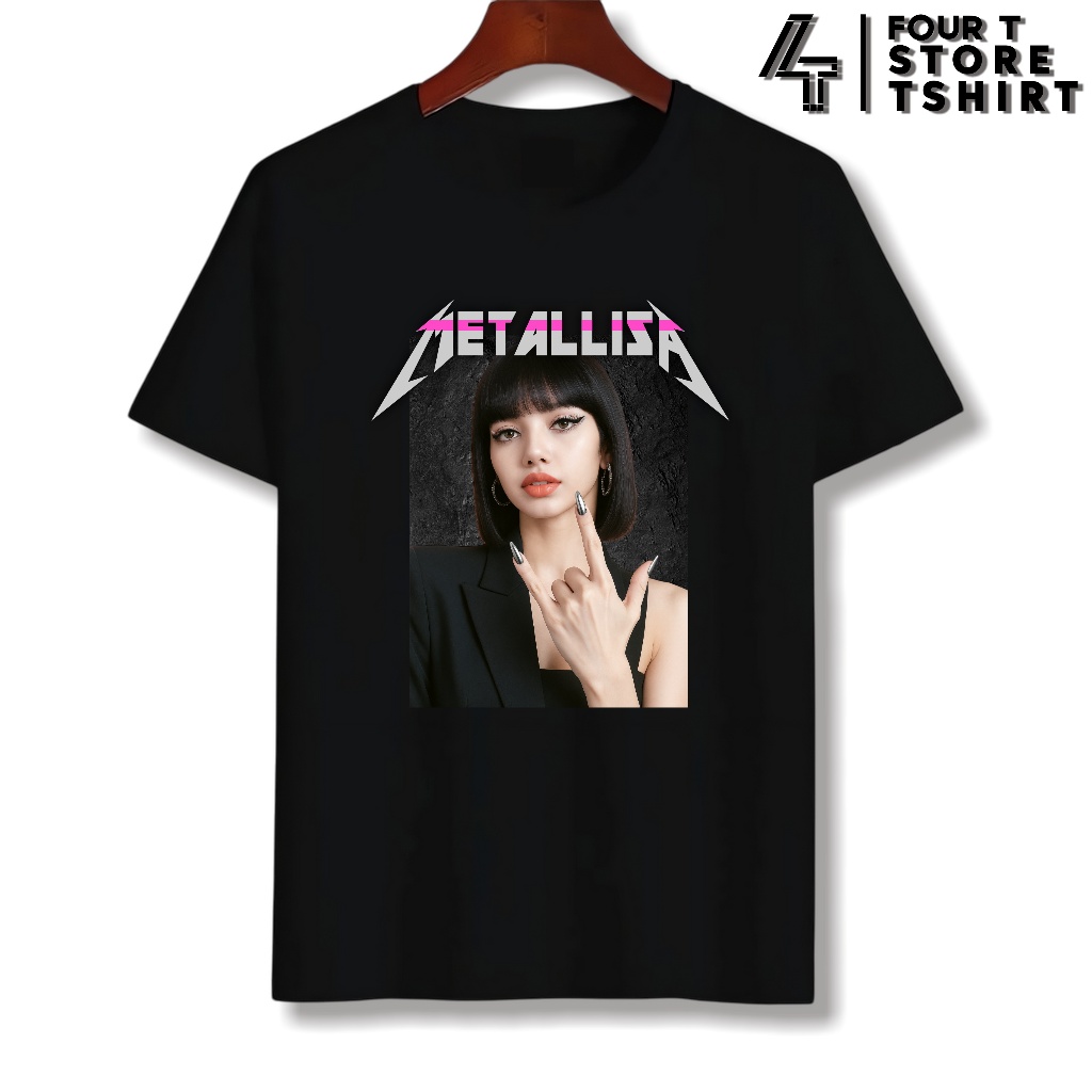 Kaos Metallica Lengan Pendek Pria Tshirt Distro Skena Second Ride The Lightning Justice For All