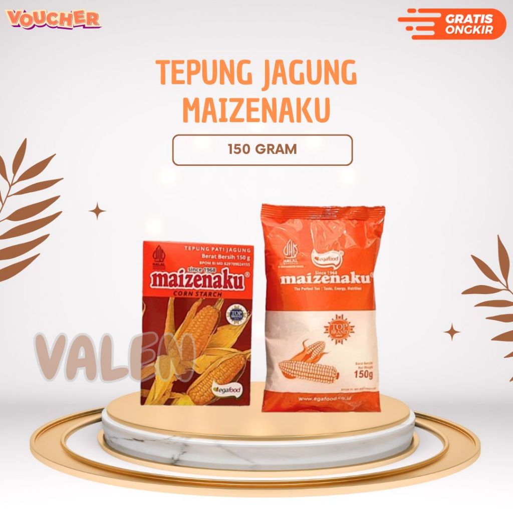 

Tepung Jagung Maizenaku 150 Gr halal