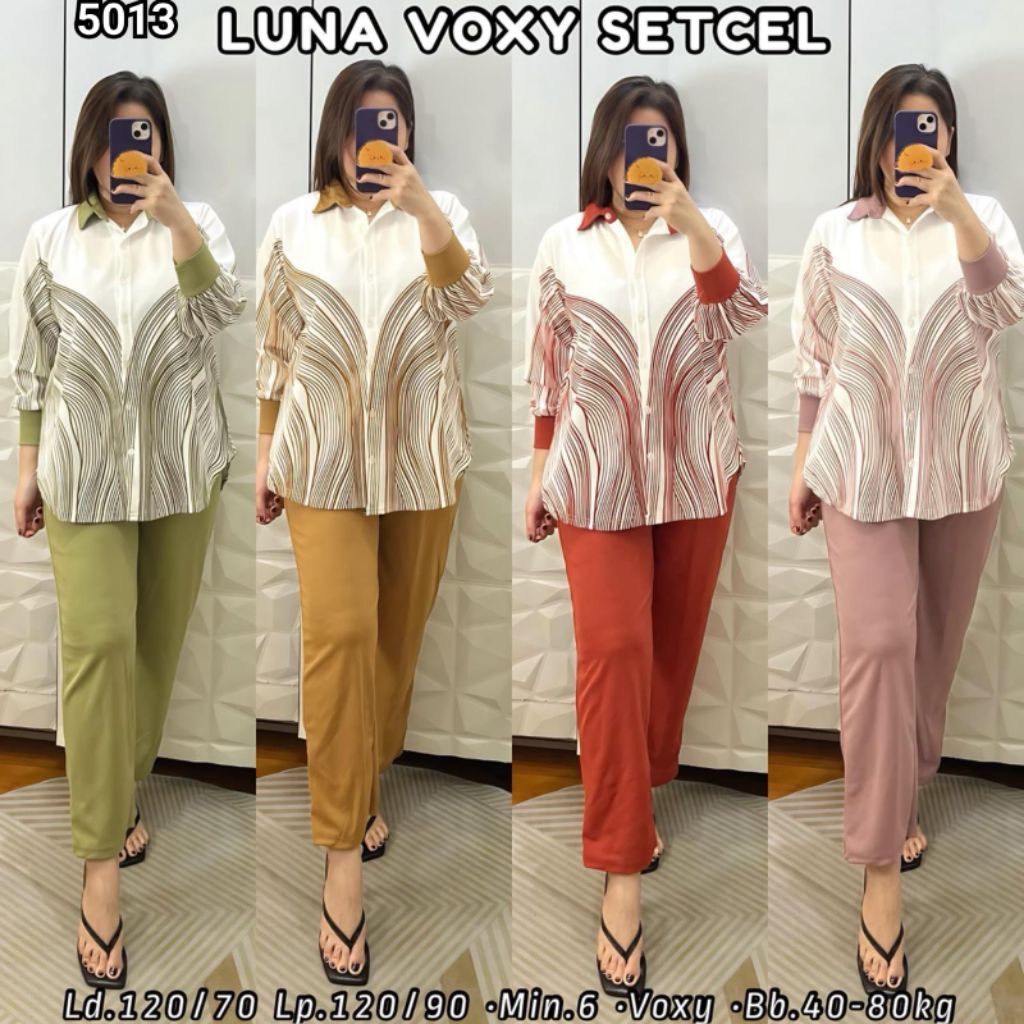 Oneset Ld 120 setcel Luna Adella cringkel voxy