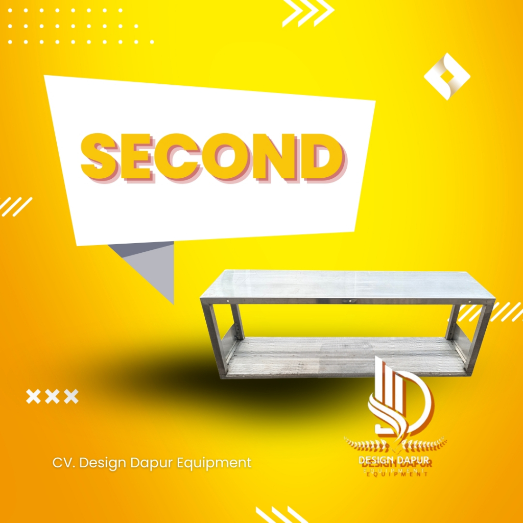 Rak Second Perforated Shelf Stainless Steel