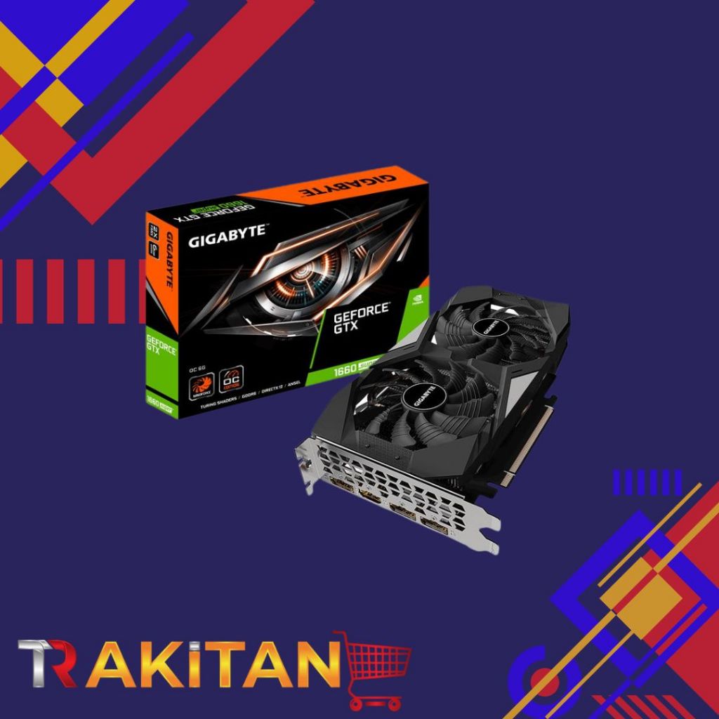 Vga Gigabyte Geforce GTX 1660 Super OC 6Gb Nego