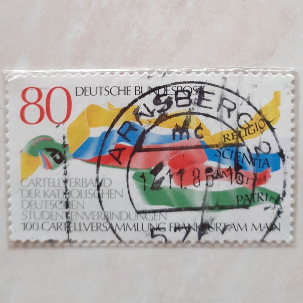 

(J2) Perangko Jerman Ribbons Tahun 1986