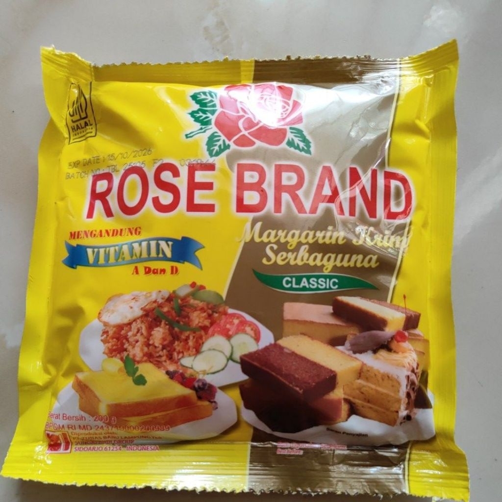 

Rose brand margarin serbaguna 200 gram