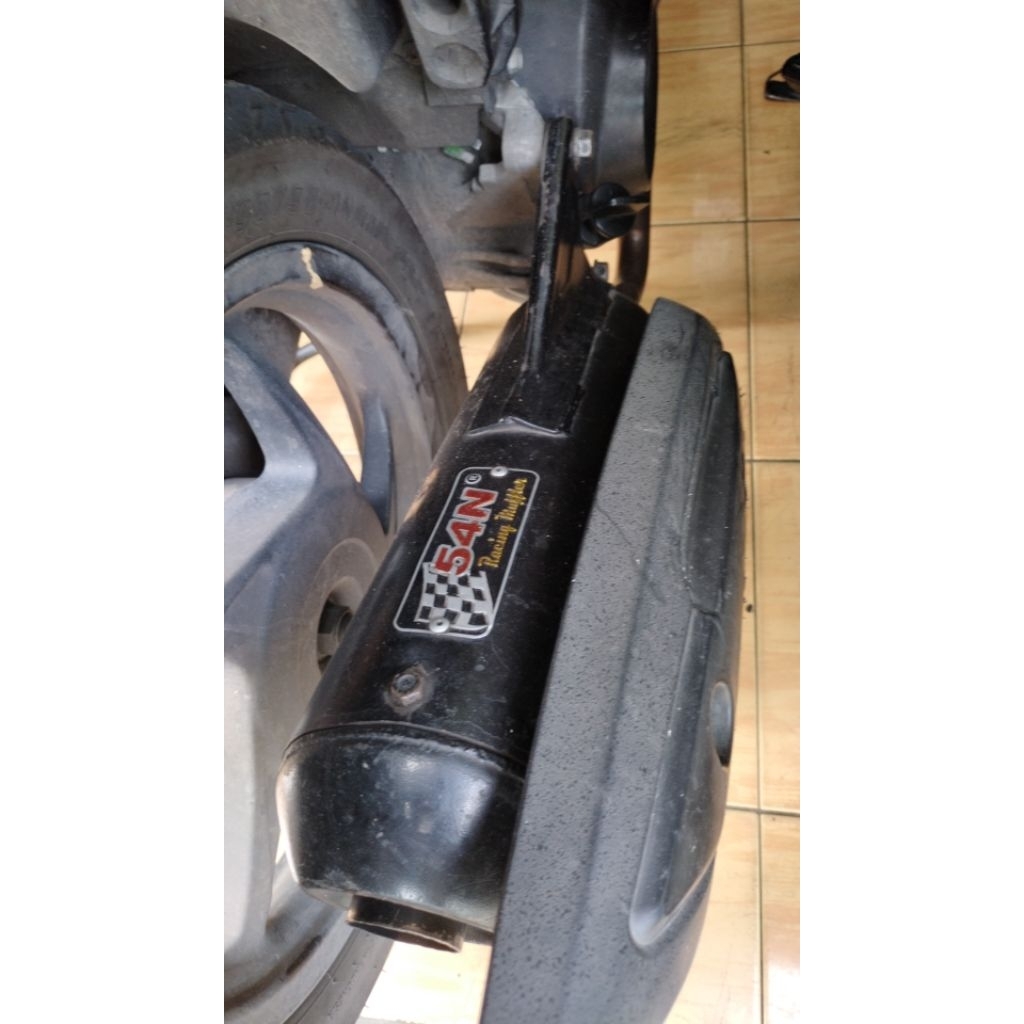 knalpot 54n saringan original 54n sarful