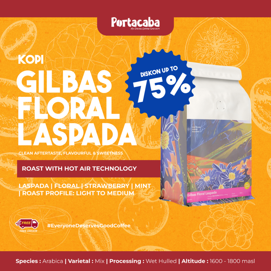 

Kopi Arabika Floral Laspada Pangalengan Laspada Arabika Portacaba 200gr