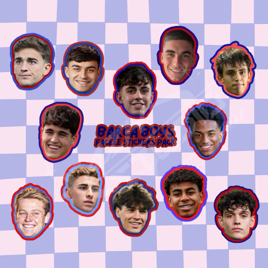 

Barca Faceee STICKERS
